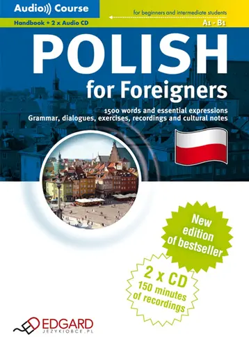 Okładka: Polski - Dla cudzoziemców Polish for Foreigners (CD w komplecie)