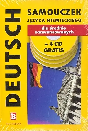 Okładka: Samouczek języka niemieckiego dla średnio zaawansowanych + 4 CD