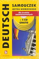 Okładka: Samouczek języka niemieckiego dla średnio zaawansowanych + 4 CD
