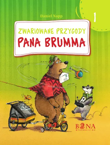 Okładka: Zwariowane Przygody Pana Brumma
