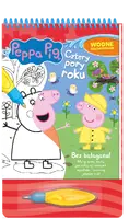 Okładka: Peppa Pig. Wodne kolorowanie. Cztery pory roku