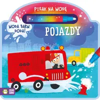 Okładka: Pisak na wodę. Pojazdy