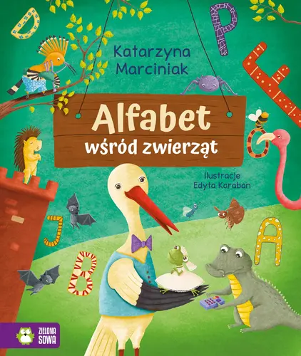 Okładka: Alfabet wśród zwierząt