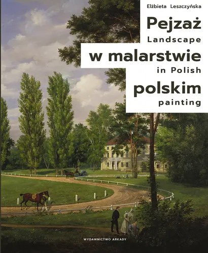 Okładka: Pejzaż w malarstwie polskim/Landscape in Polish painting