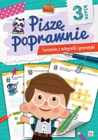 Okładka: Piszę poprawnie. Ćwiczenia z ortografii i gramatyki dla klasy III