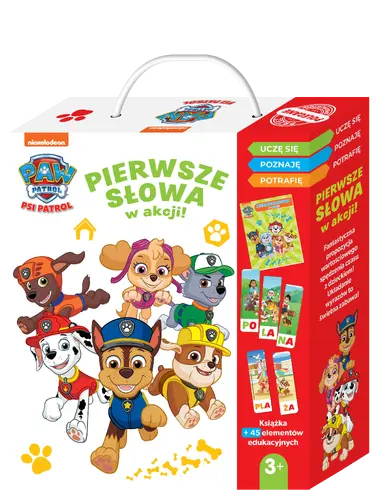 Okładka: Psi Patrol. Pierwsze słowa w akcji!