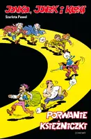 Okładka: Jonka, Jonek i Kleks. Porwanie księżniczki, tom 5