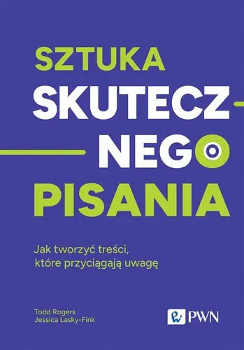 Okładka: Sztuka skutecznego pisania