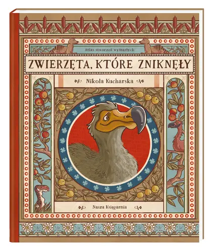 Okładka: Zwierzęta, które zniknęły. Atlas stworzeń wymarłych