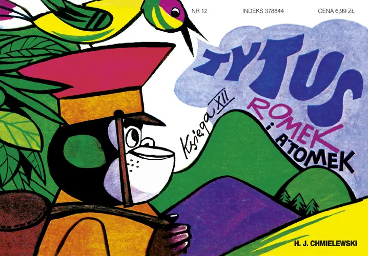 Okładka: Tytus, Romek i A'Tomek - Księga 12.