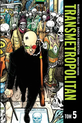 Okładka: Transmetropolitan, tom 5