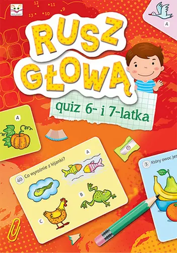 Okładka: Rusz głową. Quiz 6- i 7-latka