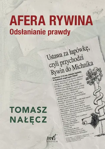 Okładka: Afera Rywina