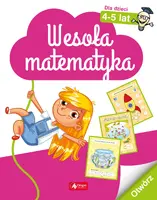 Okładka: Wesoła matematyka dla dzieci w wieku 4–5 lat