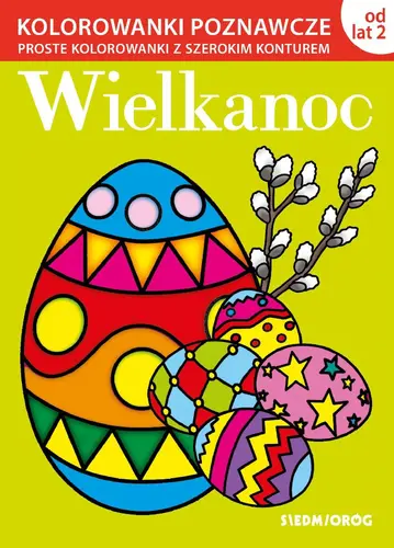 Okładka: Kolorowanki poznawcze - Wielkanoc