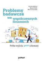 Okładka: Problemy badawcze we współczesnych finansach