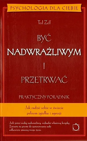 Okładka: Być nadwrażliwym i przetrwać