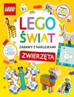 Okładka: LEGO® świat. Zabawy z naklejkami. Zwierzęta