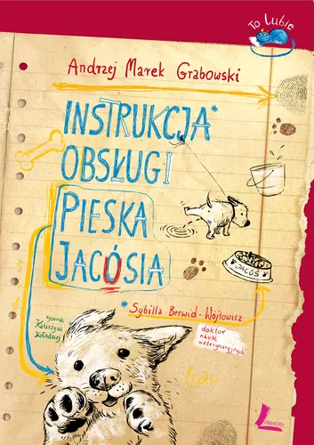 Okładka: Instrukcja obsługi pieska Jacósia