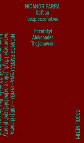 Okładka: Kaftan bezpieczeństwa