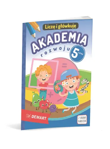 Okładka: Akademia rozwoju 5-latka. Liczę i główkuję