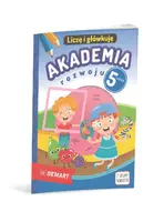 Okładka: Akademia rozwoju 5-latka. Liczę i główkuję