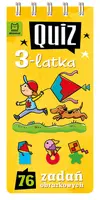 Okładka: Quiz 3-latka. 76 zadań obrazkowych