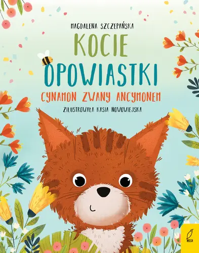 Okładka: Kocie opowiastki. Cynamon zwany Ancymonem