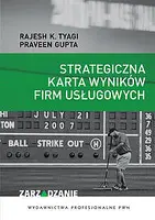 Okładka: Strategiczna karta wyników firm usługowych.