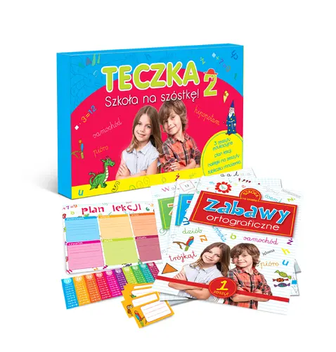 Okładka: Teczka  wzorowego ucznia II