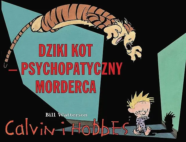 Okładka: Dziki kot psychopatyczny morderca