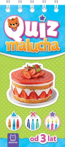 Okładka: Quiz malucha z kotkiem od 3 lat