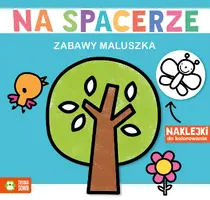 Okładka: Zabawy maluszka. Na spacerze