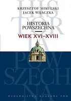 Okładka: Historia powszechna Wiek XVI-XVIII