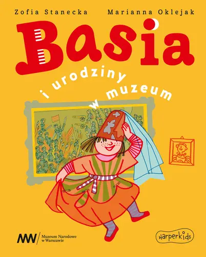 Okładka: Basia i urodziny w muzeum