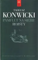Okładka: Pamflet na siebie