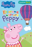 Okładka: Peppa Pig. Kreatywny maluch. Kolorowe wyprawy Peppy