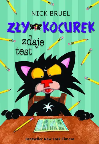 Okładka: Zły kocurek zdaje test