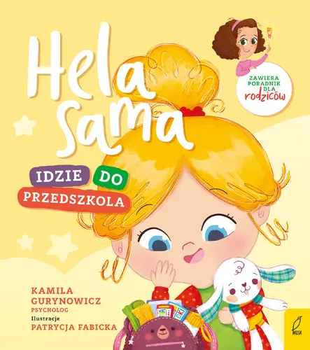 Okładka: Hela sama. Idzie do przedszkola