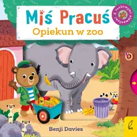 Okładka: Miś Pracuś. Opiekun w zoo