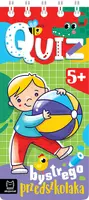 Okładka: Quiz bystrego przedszkolaka od 5 lat