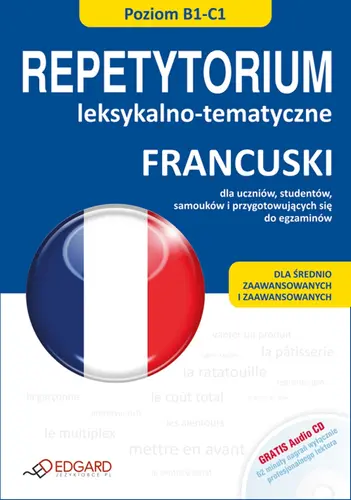 Okładka: Francuski Repetytorium leksykalno-tematyczne B1-C1