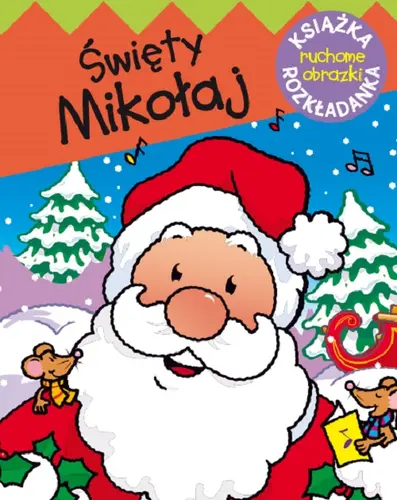 Okładka: Święty Mikołaj. Ruchome obrazki