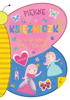 Okładka: Kolorowanka z motylkiem. Piękne księżniczki