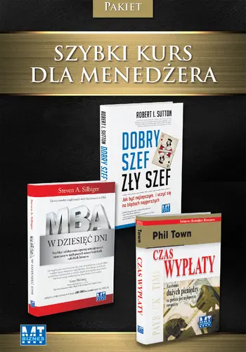 Okładka: Pakiet Szybki kurs dla menedżera