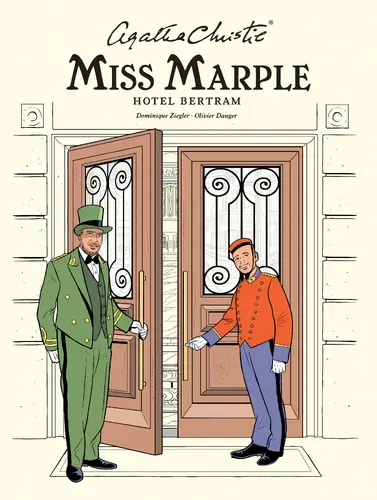 Okładka: Agatha Christie. Miss Marple – Hotel Bertram
