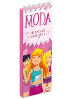 Okładka: Moda- ubieranka z naklejkami