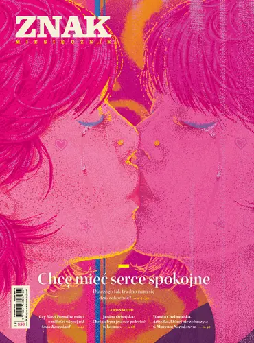 Okładka: Miesięcznik ZNAK 850 (03/2026) - Chcę mieć serce spokojne