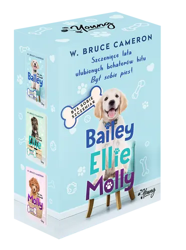 Okładka: Pakiet: Był sobie szczeniak. Bailey, Ellie, Molly