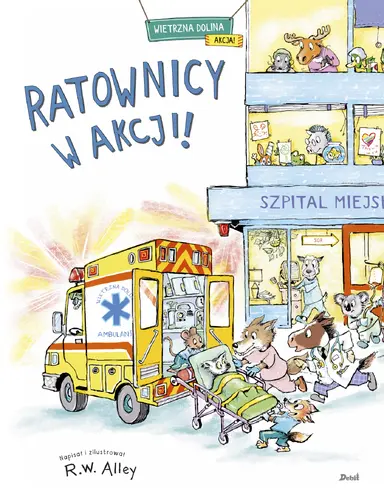 Okładka: Ratownicy w akcji!